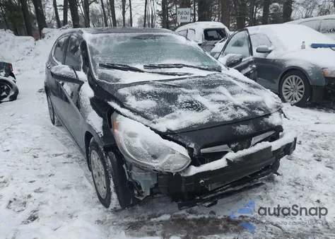 2012 Hyundai Accent Gs from USA, damaged, VIN KMHCT5AE5CU033600